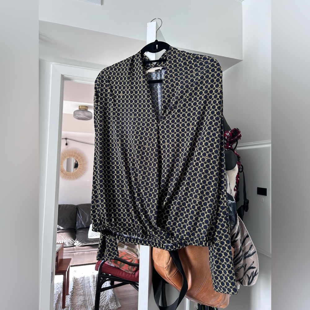 Micheal Kors Drapey Blouse